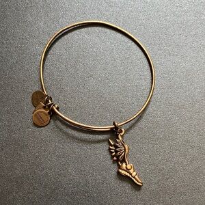 Alex and Ani winged shoe bracelet